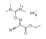 6-Cyano-N,N,2-trimethyl-7-oxo-4,8-dioxa-2,5-diazadec-5-en-3-aminium hexafluorophosphate